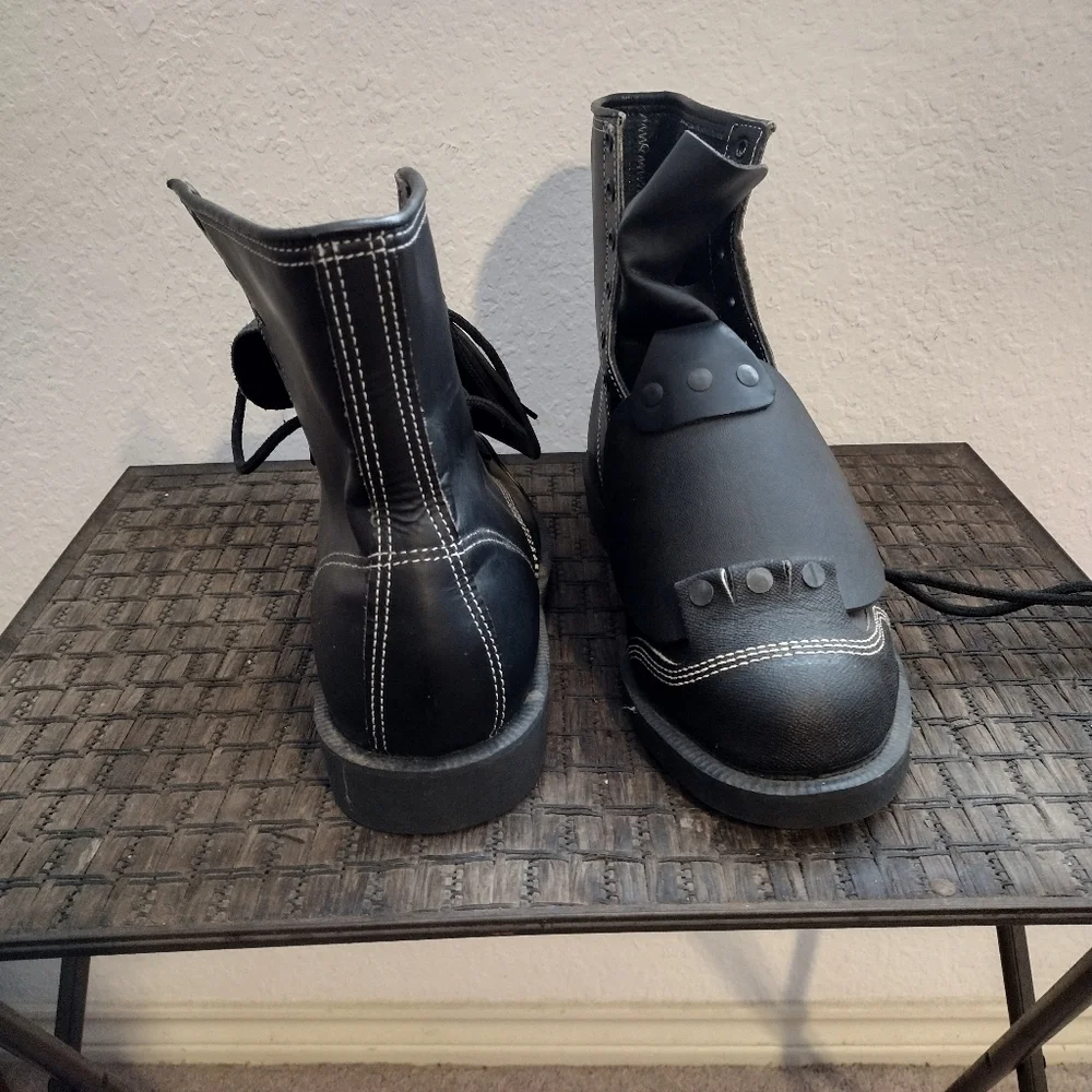 BF steel toe work boots